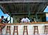 Seductive barman at Cow Wreck Beach Bar and Grill
