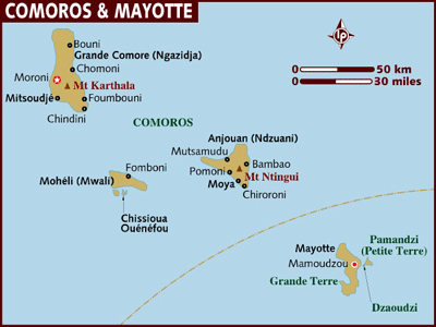 Comoros & Mayotte