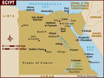 map of ancient egypt cities. Egypt. View large map